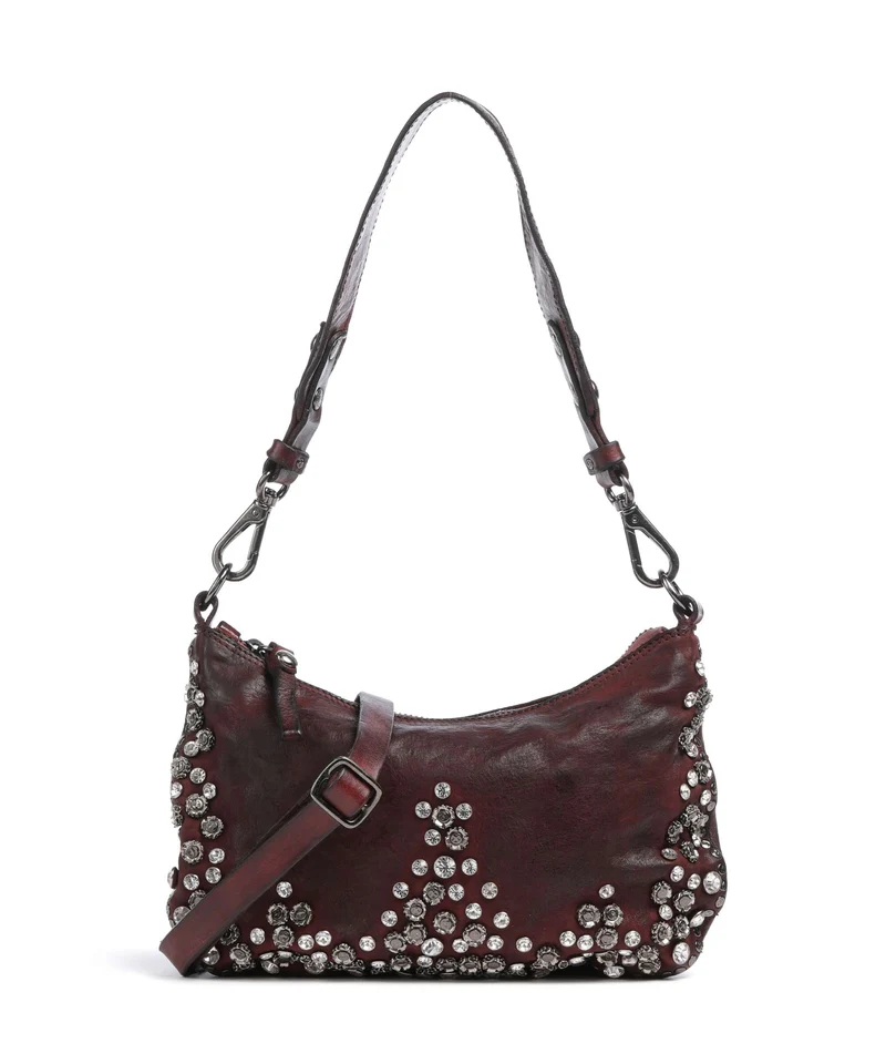 Campomaggi Borsa a spalla wine