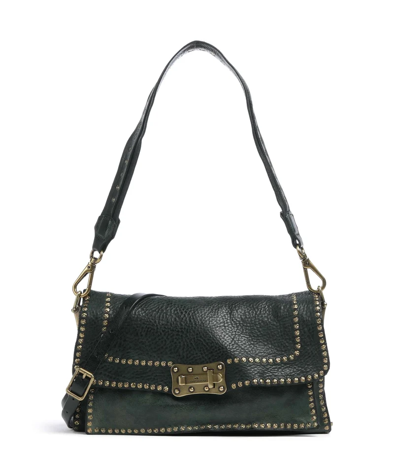 Campomaggi Borsa a spalla green bottle