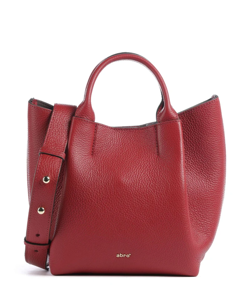 Abro Agave Essential Small Borsa a mano ruby
