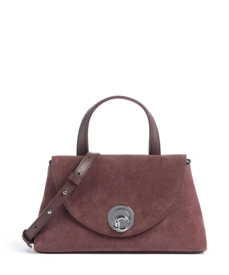Coccinelle Nikla Suede Borsa a mano berry