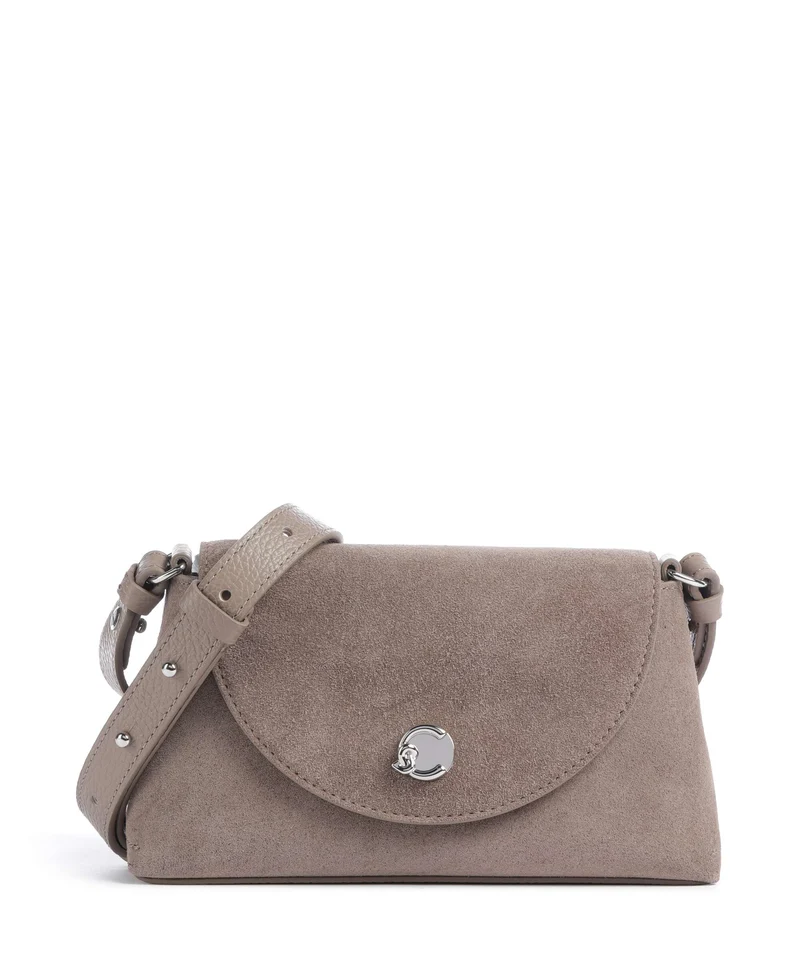 Coccinelle Nikla Suede Borsa a tracolla warm taupe