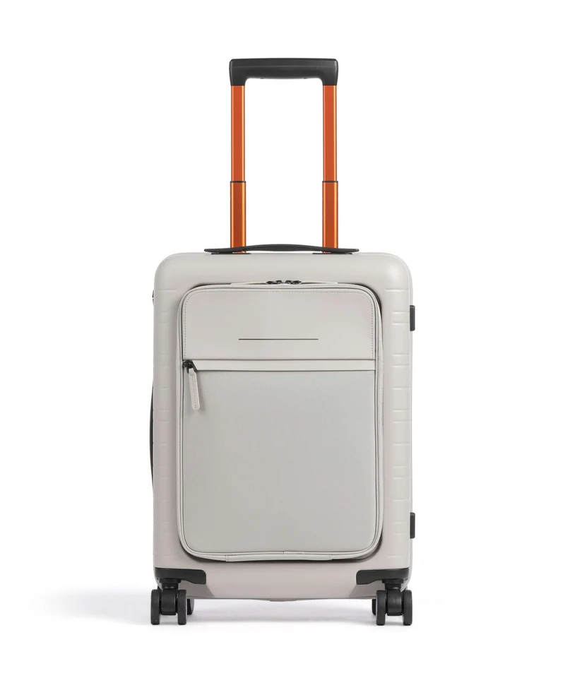 Horizn Studios M5 ID Essential Valigia trolley (4 ruote) sandgrey/orangeglow