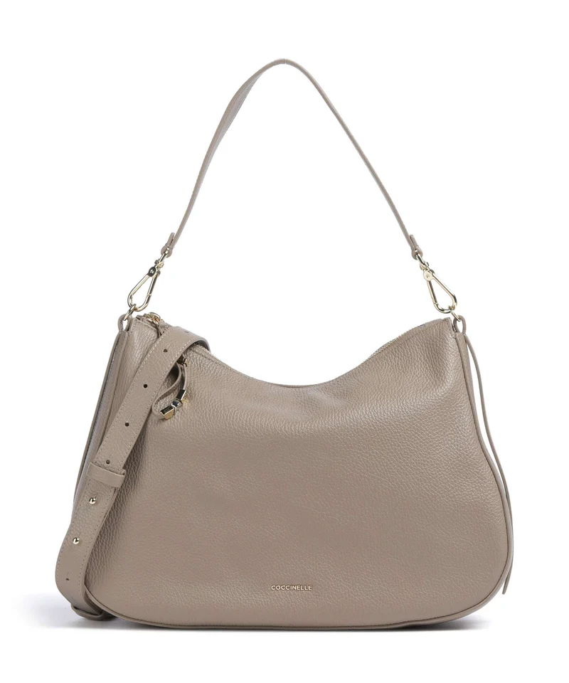 Coccinelle Nory Borsa hobo warm taupe