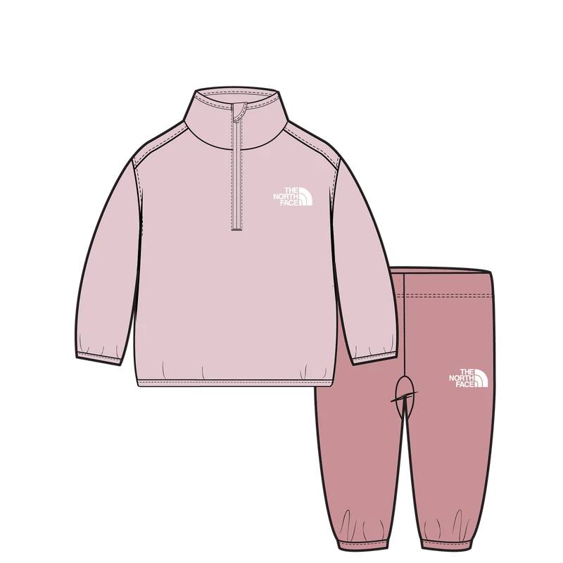 The North Face - Baby Glacier Set Glacier Pale Blossom/primrose