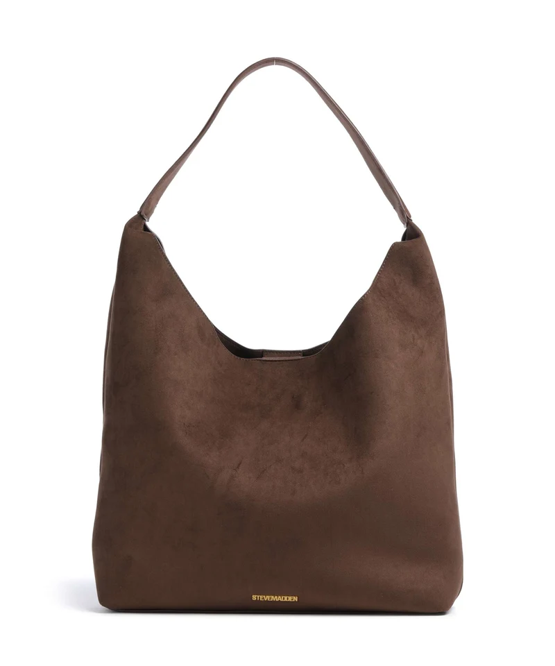Steve Madden BCHRISTI Borsa hobo chocolate/gold