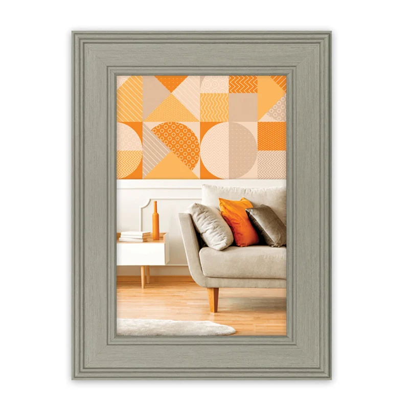 Cornice in PS "Spoleto Grey" (13x18) - Art. DT357G