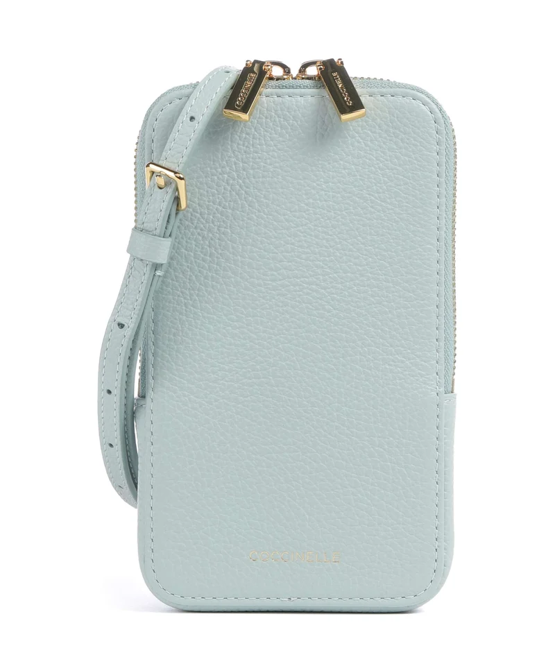 Coccinelle Flor Borsetta porta cellulare aquamarine
