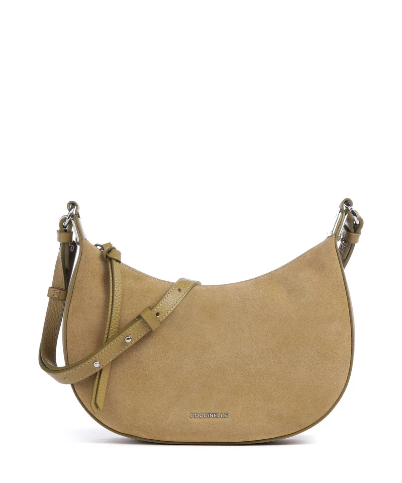Coccinelle Fujiko Suede Borsa a tracolla seagrass
