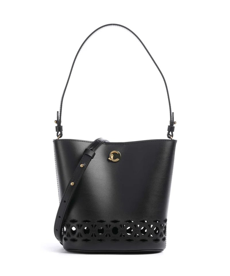 Coccinelle Nikla Monogram Sangallo Borsa a secchiello noir