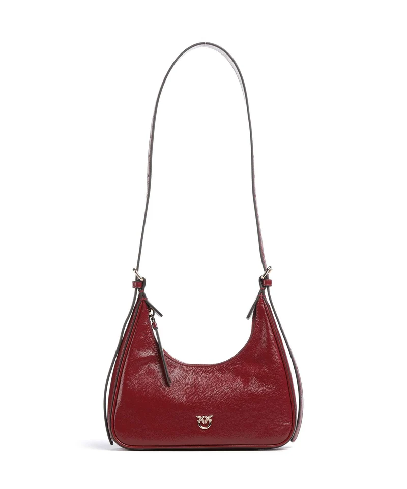 Pinko Miss Pinko Mini Borsa a spalla rosso scuro/gold mordore