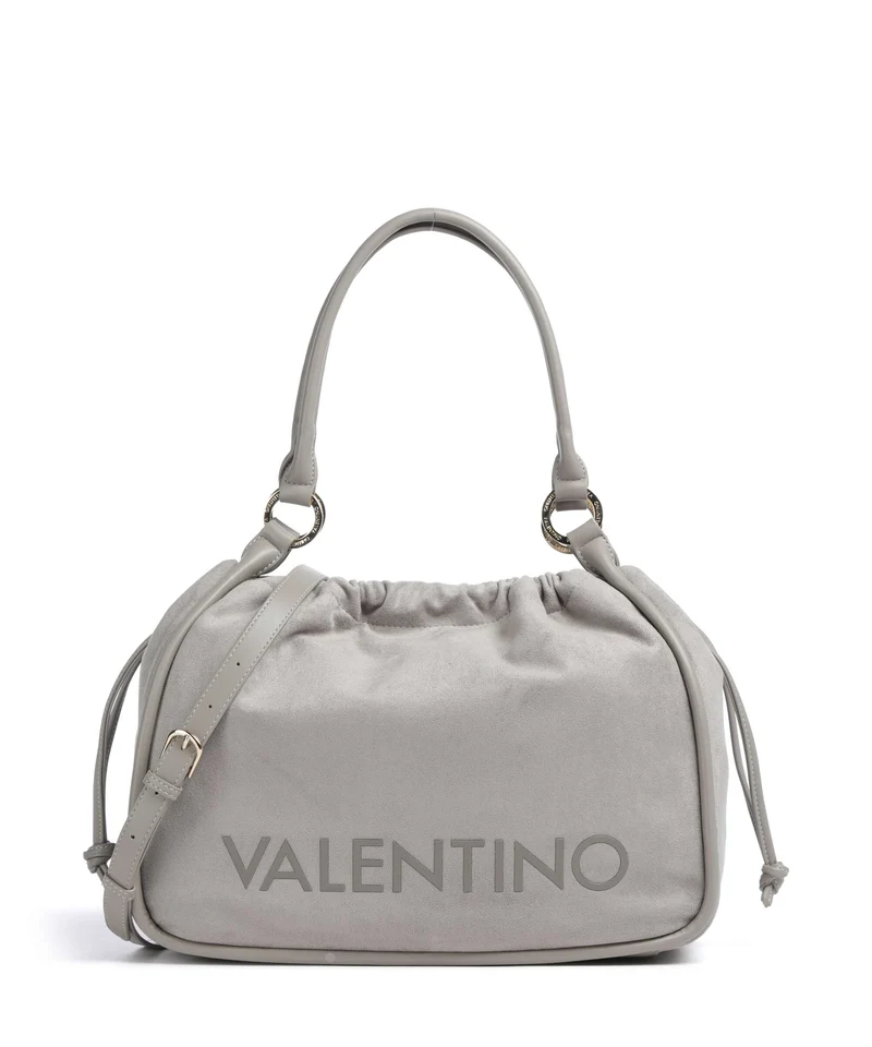 Valentino Bags Eirlys Red Borsa a secchiello antracite