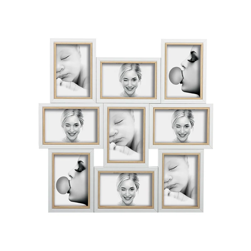 Portafoto multiplo in mdf (9x10x15) - Art. A1810-9