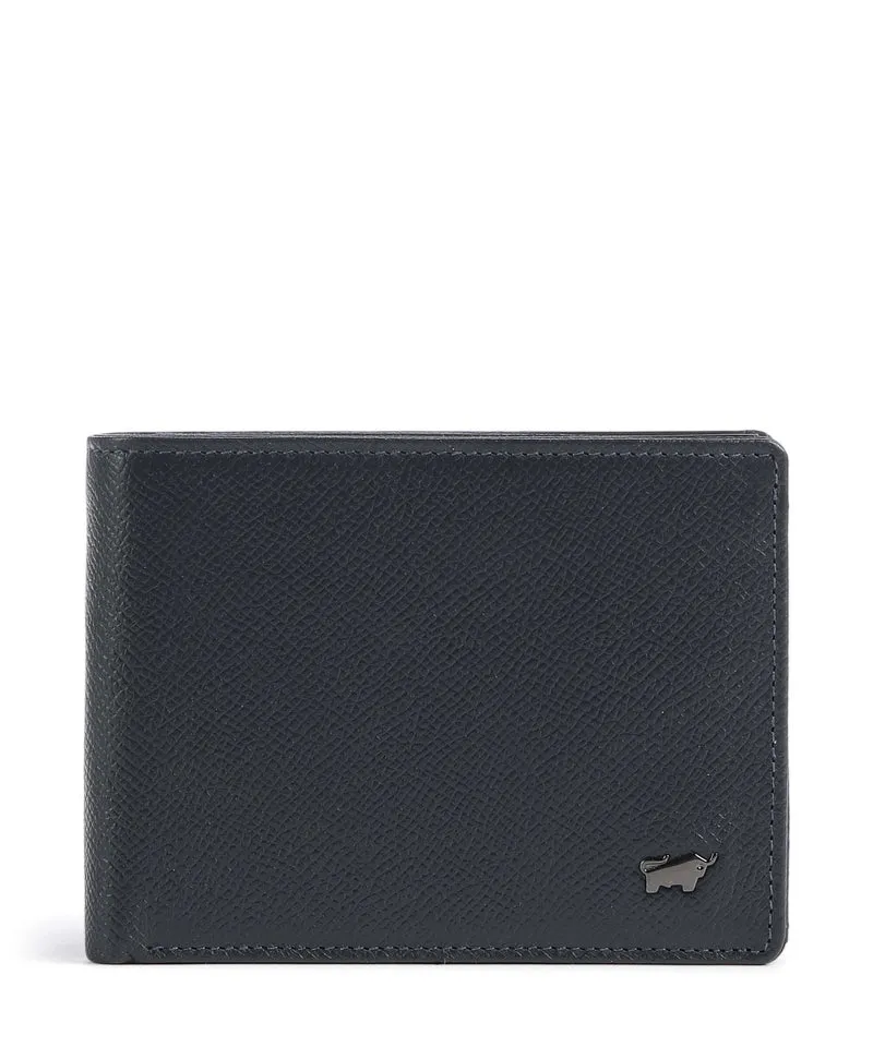 Braun Büffel Robin Portafoglio blau