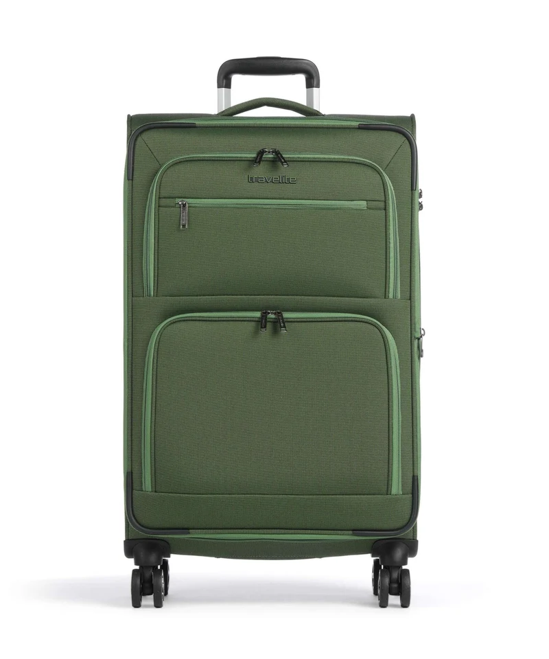 Travelite Cubis Valigia trolley (4 ruote) green