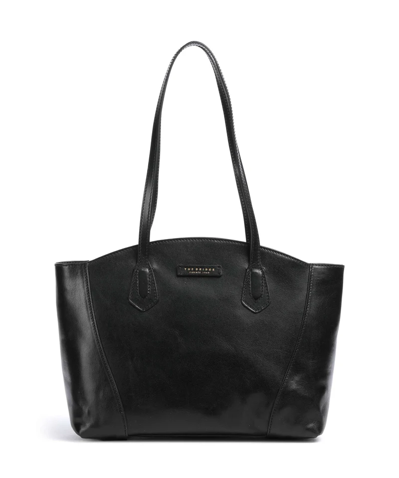 The Bridge Magda Borsa shopper nero