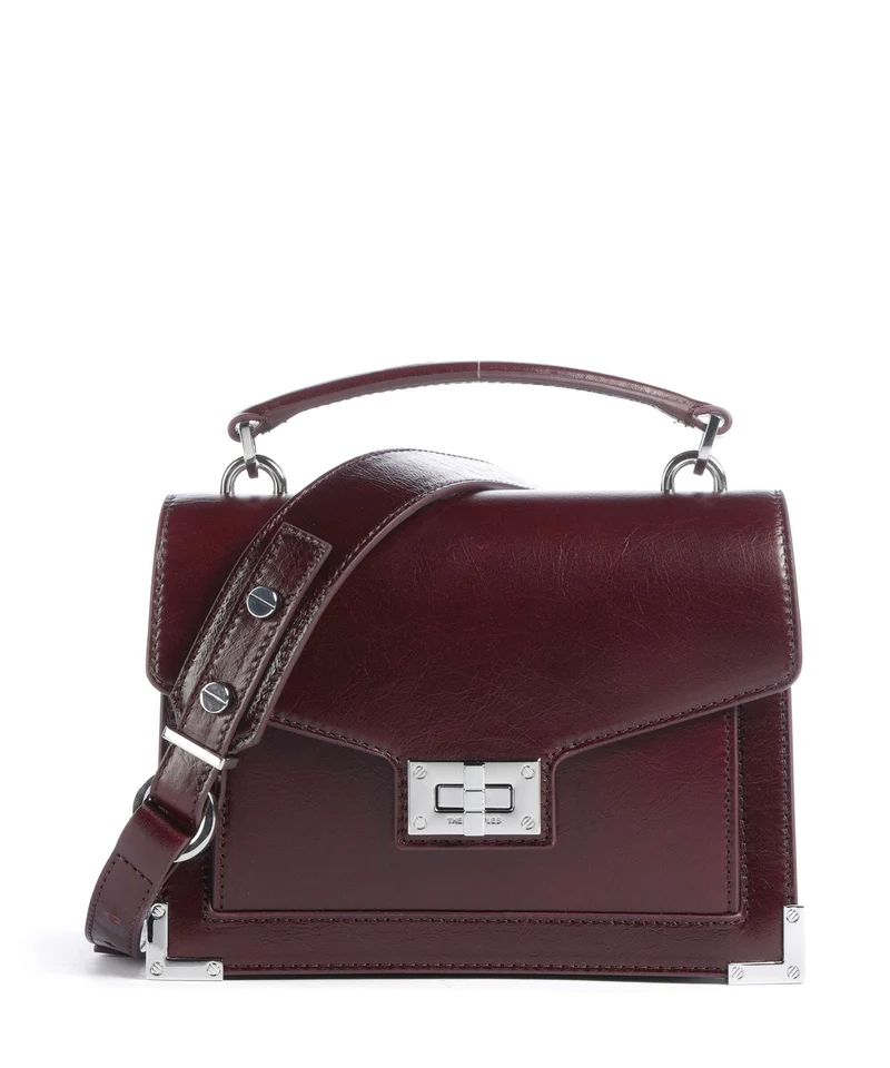 The Kooples Emily Small Borsa a tracolla bordeaux