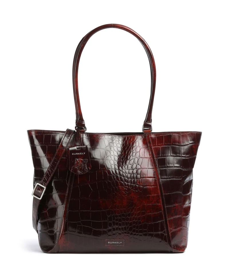 Burkely Cool Colbie Borsa shopper burgundy patent