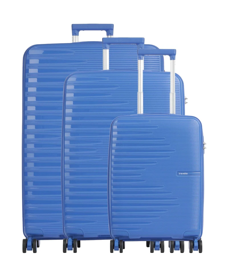 Travelite Pacific Set valigie trolley (4 ruote) blue