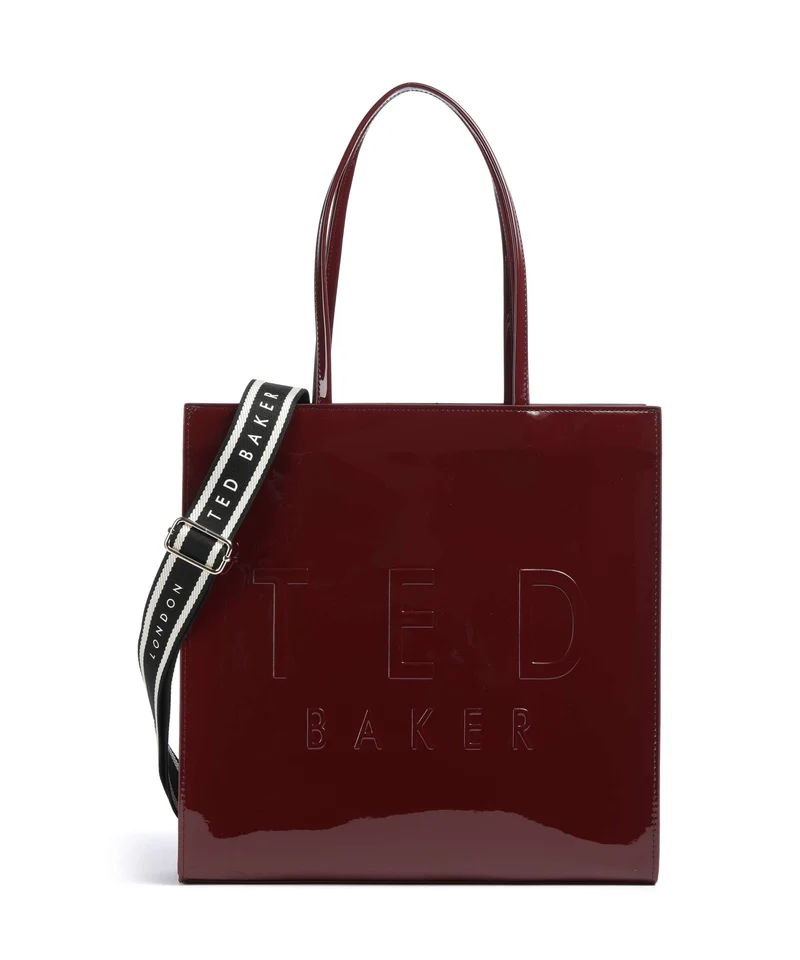 Ted Baker Iconny Borsa shopper oxblood