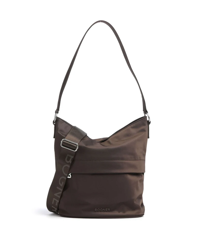 Bogner Maxon Heather Borsa hobo darkbrown