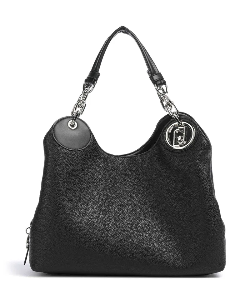 Liu Jo Faiza M Borsa shopper nero/steel