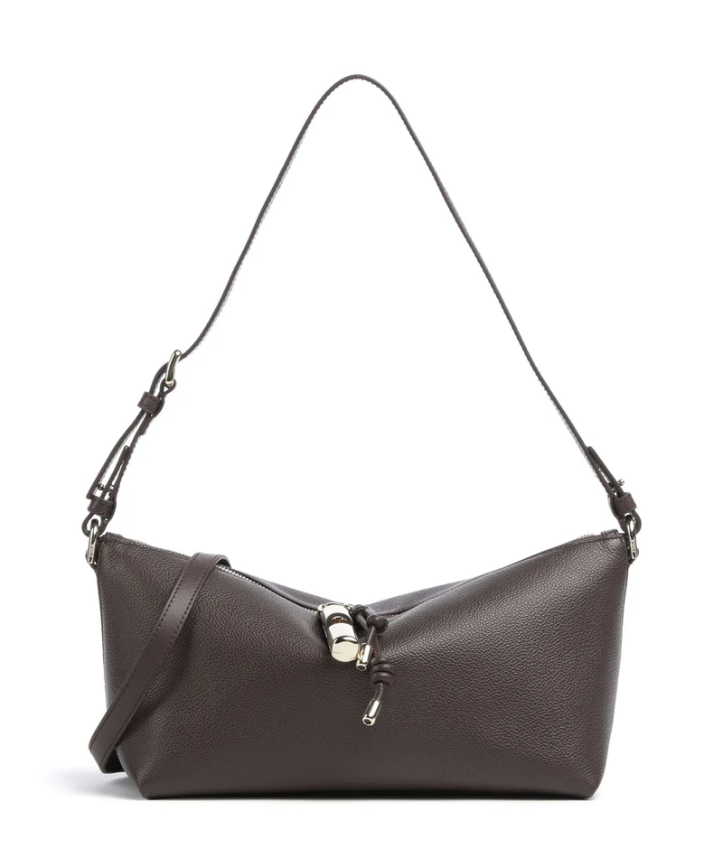 Furla Debby Mini Borsa a spalla cioccolato