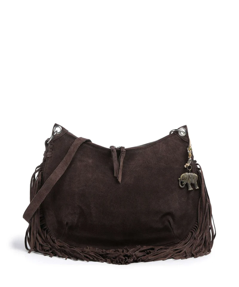 Anokhi Borsa a tracolla chocolate