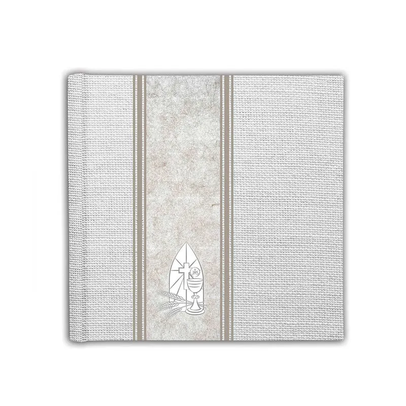 Album con pagine in cartoncino bianco "Comunion 12" 12 pagine (24x24)/20 pagine (31x31) - Art. CMV242412/CMV313120