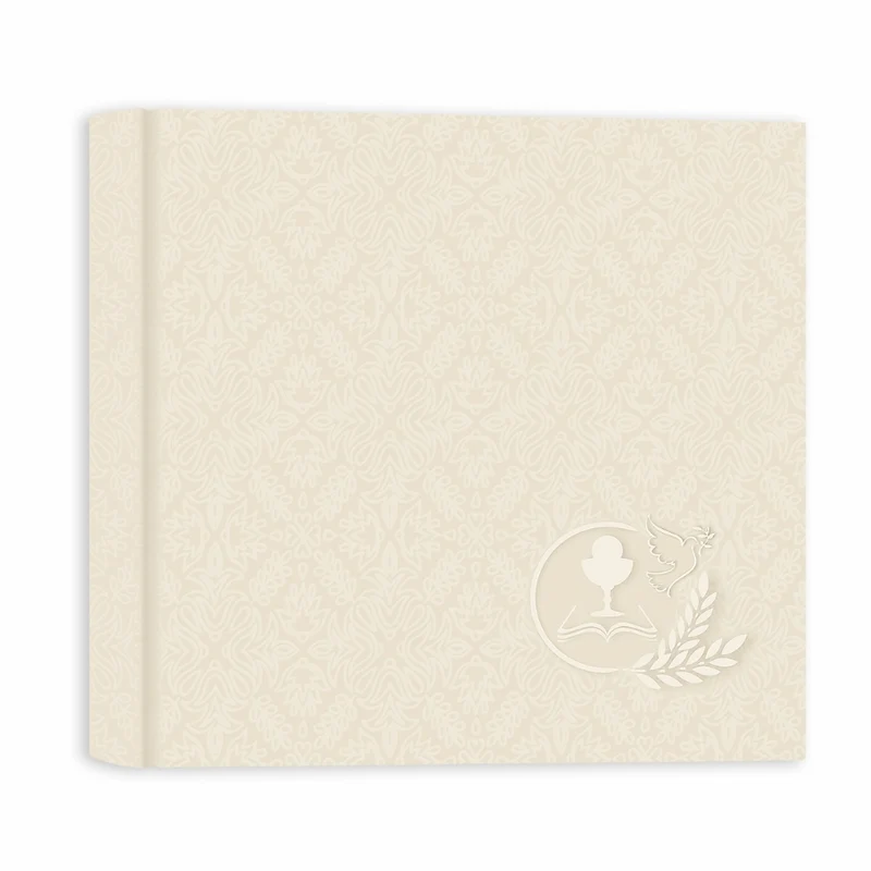 Album con pagine in cartoncino bianco "Comunion 13" 20 fogli (24x24)/20 fogli (31x31) - Art. CS242420/CMS313120