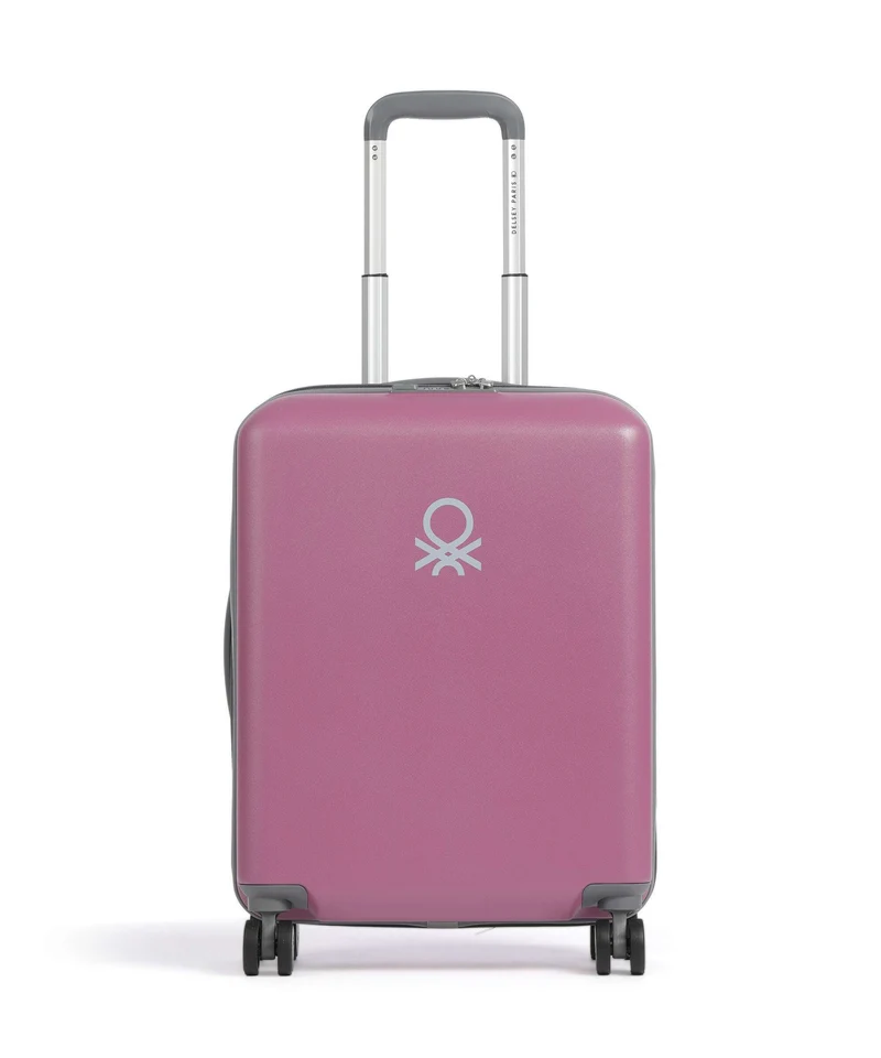 Delsey Paris x United Colors of Benetton UCB Hardside Valigia trolley (4 ruote) pink
