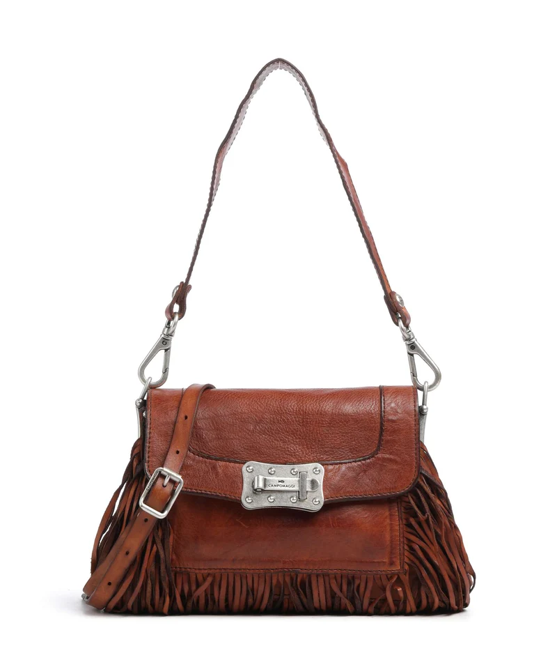 Campomaggi Borsa a spalla cognac