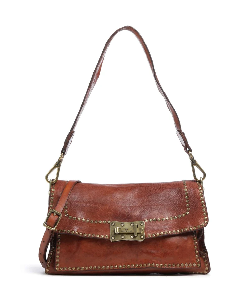 Campomaggi Borsa a spalla cognac