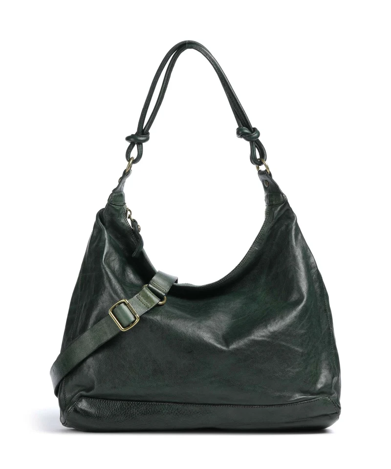 Campomaggi Borsa hobo green bottle