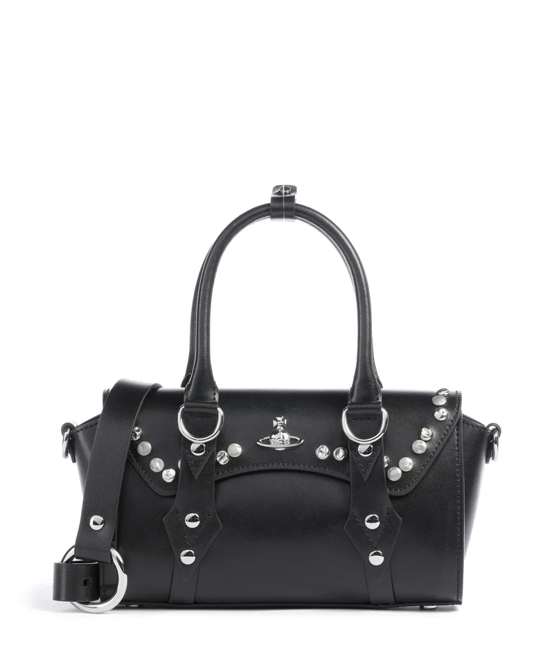 Vivienne Westwood Bettina Smooth Mini Borsa a mano black