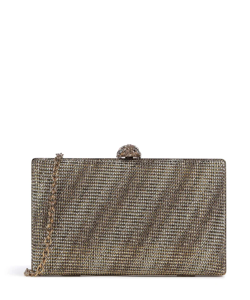 Kurt Geiger Kensington Crystal Borsa pochette beige