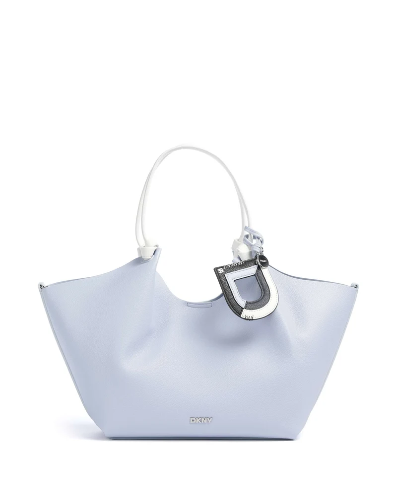 DKNY Paula Medium Borsa shopper frost blue