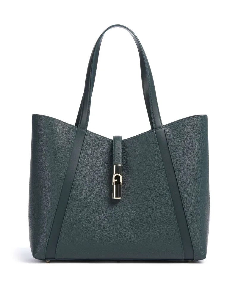 Furla Goccia L Borsa shopper dark forest