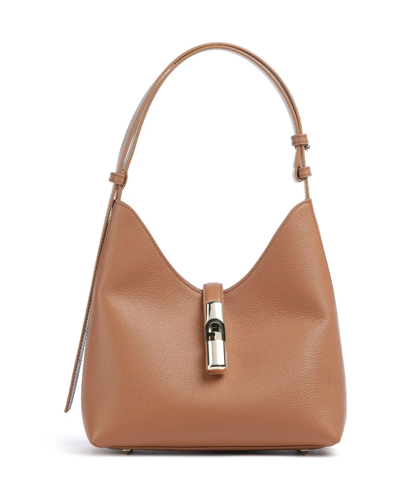 Furla Goccia S Borsa a spalla brandy