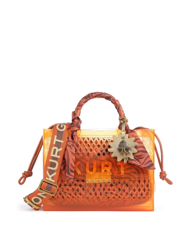 Kurt Geiger Jelly Small Borsa a mano tan combination