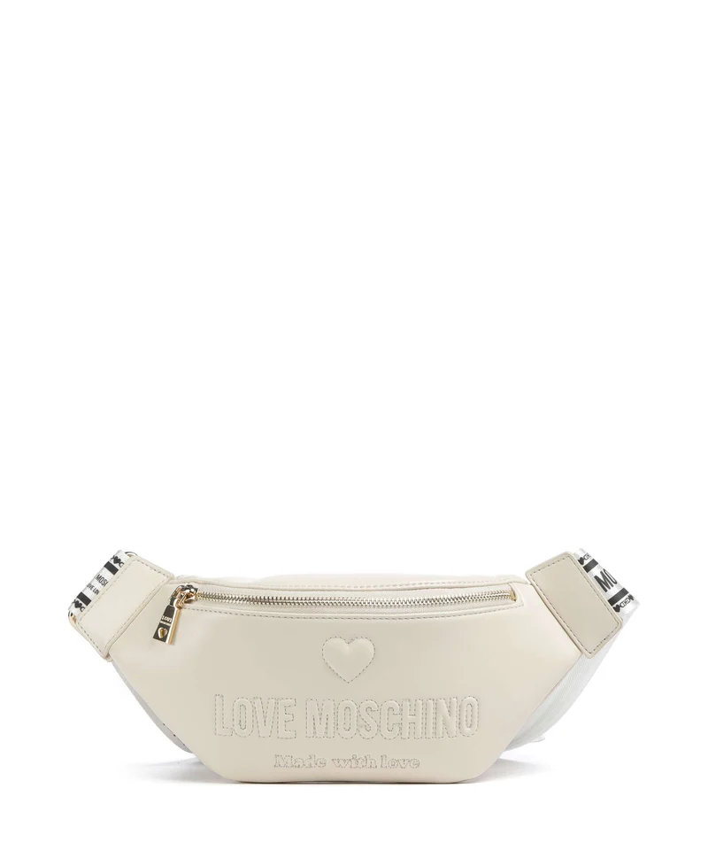 Love Moschino Ember Marsupio avorio