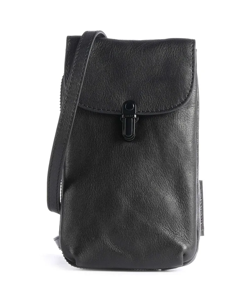 Aunts & Uncles Grandma's Luxury Club Mrs. Lemon Twist Borsetta porta cellulare black smoke
