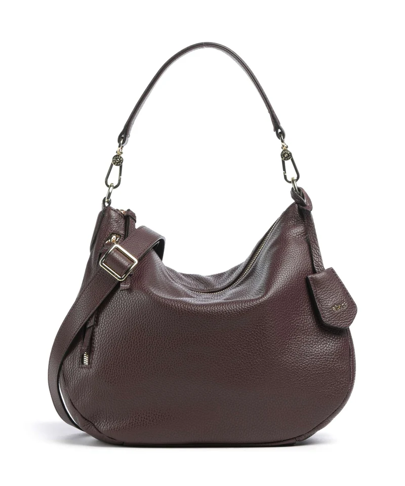 Abro Adria Juna Small Borsa hobo burgundy
