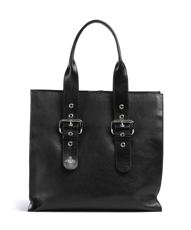 Vivienne Westwood Alex Supple Borsa shopper black