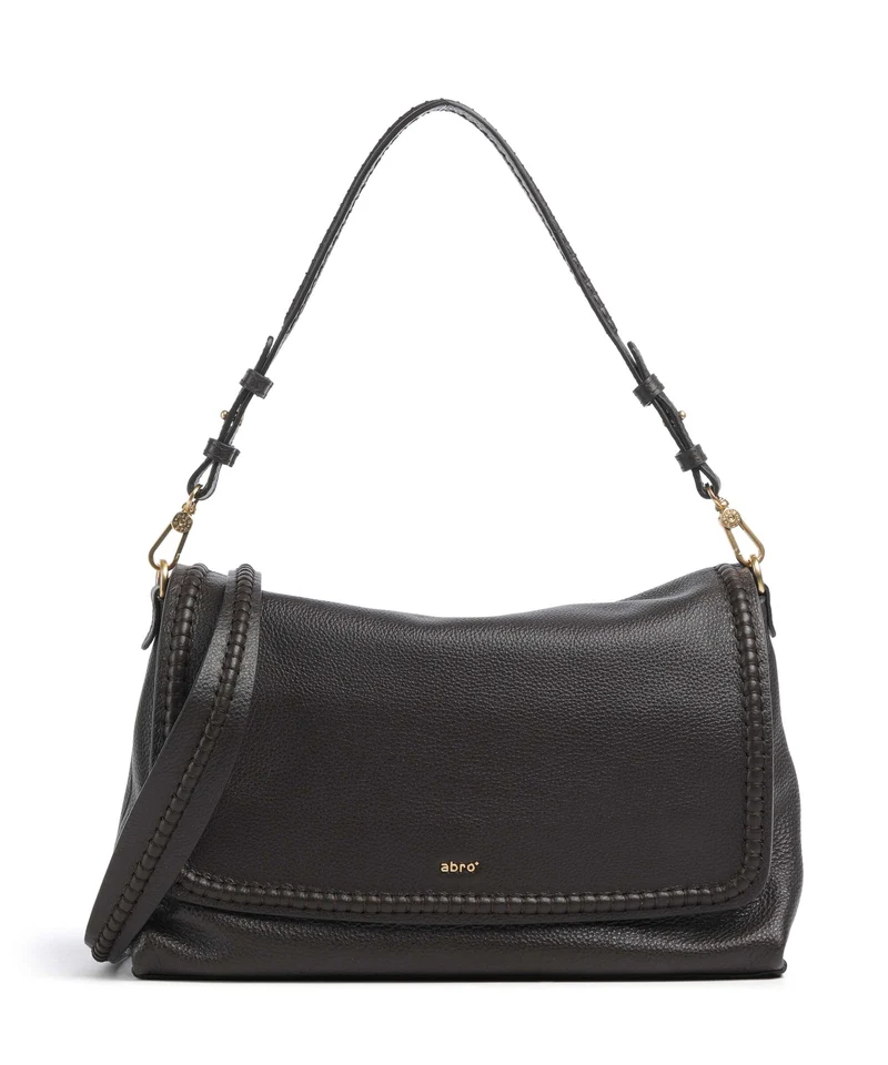 Abro Agave Signature Big Borsa a spalla dark brown