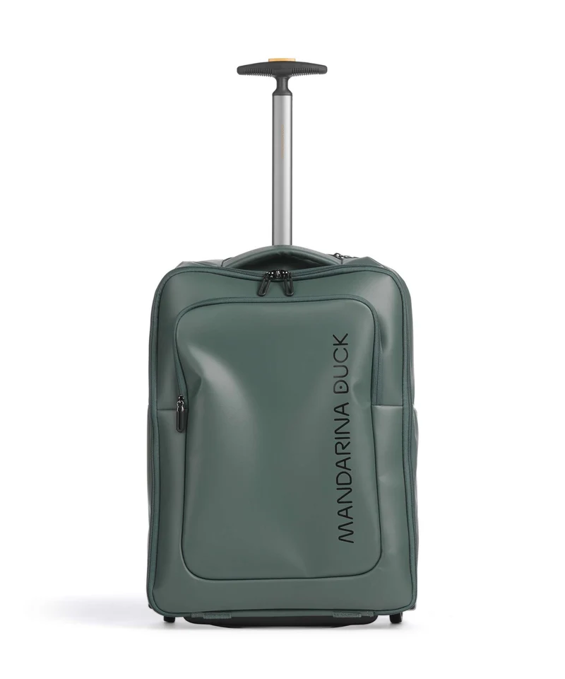 Mandarina Duck Eco Coated Zaino trolley deep green