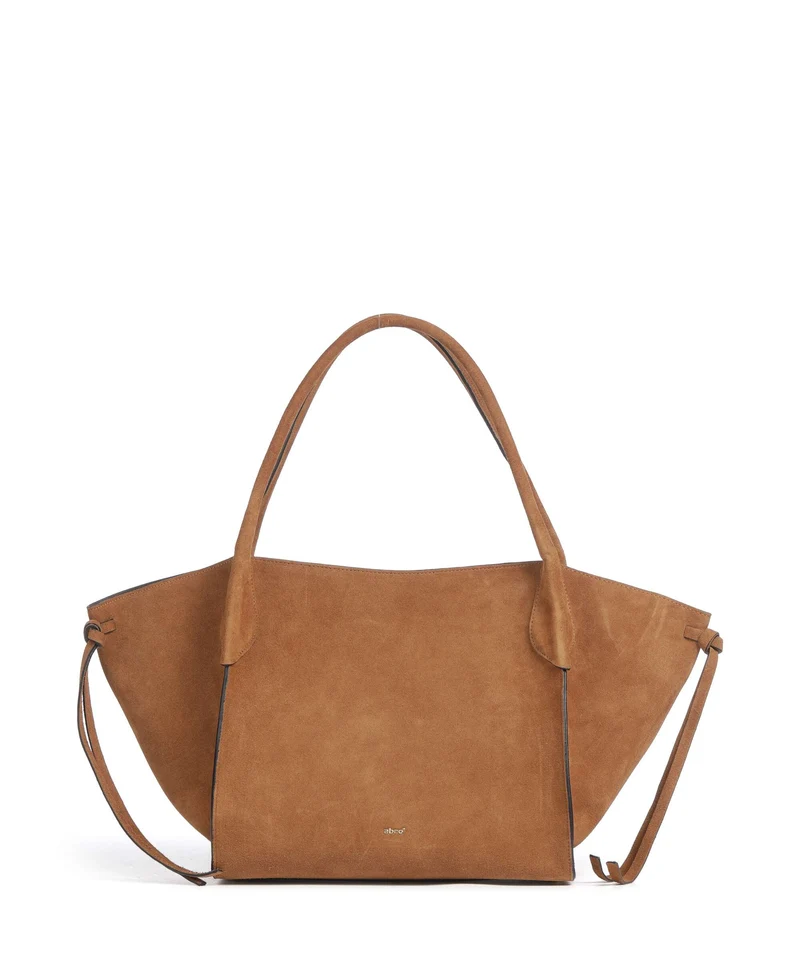 Abro Suede Vibe Big Borsa shopper cuoio