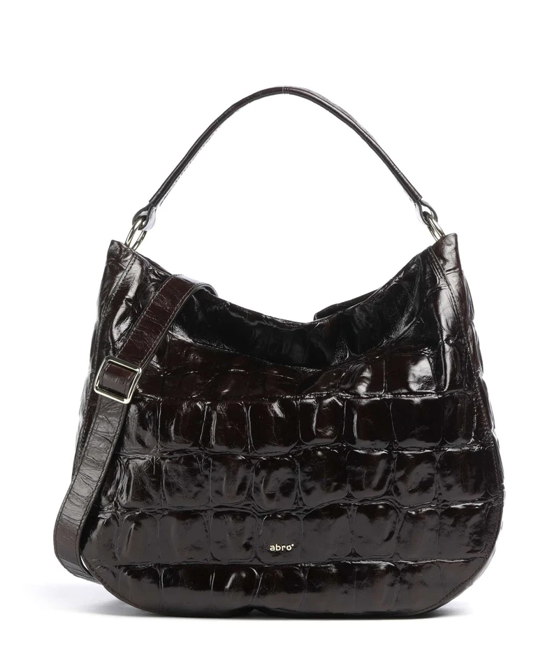 Abro Maxxi Cocco Mia Borsa hobo dark brown