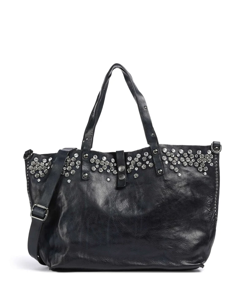 Campomaggi Borsa shopper blue