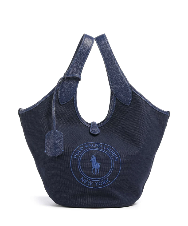 Polo Ralph Lauren Play Medium Borsa a mano newport navy