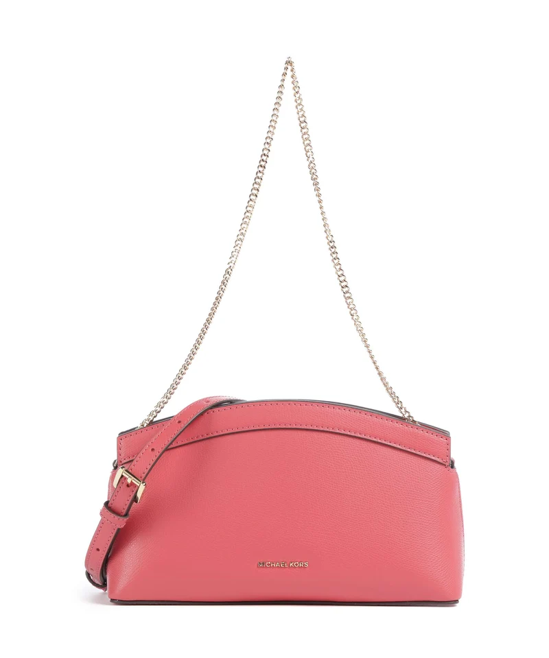 Michael Kors Athena Dome Chain Small Borsa a spalla light berry sorbet